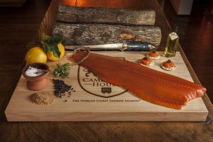 smoked salmon